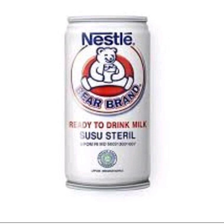 

【MEGA SALE】 BEAR BRAND Susu Kaleng Susu Beruang Susu Steril 189ml