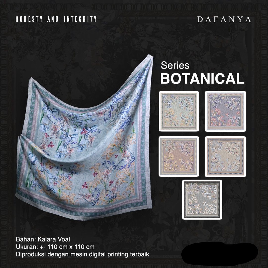 SEGI EMPAT MOTIF SERIES  BOTANICAL EXLUSIVE | SEGI EMPAT PRINT