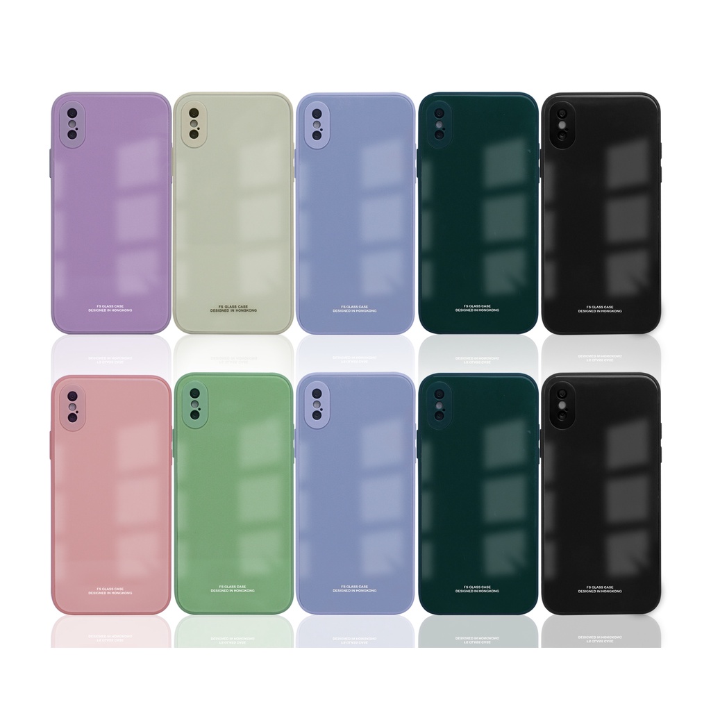 GoodCase - Glass Case Samsung A05 | A05S | A04E | S23/ S23+/ S23 Ultra Hard Case Glass Lensa