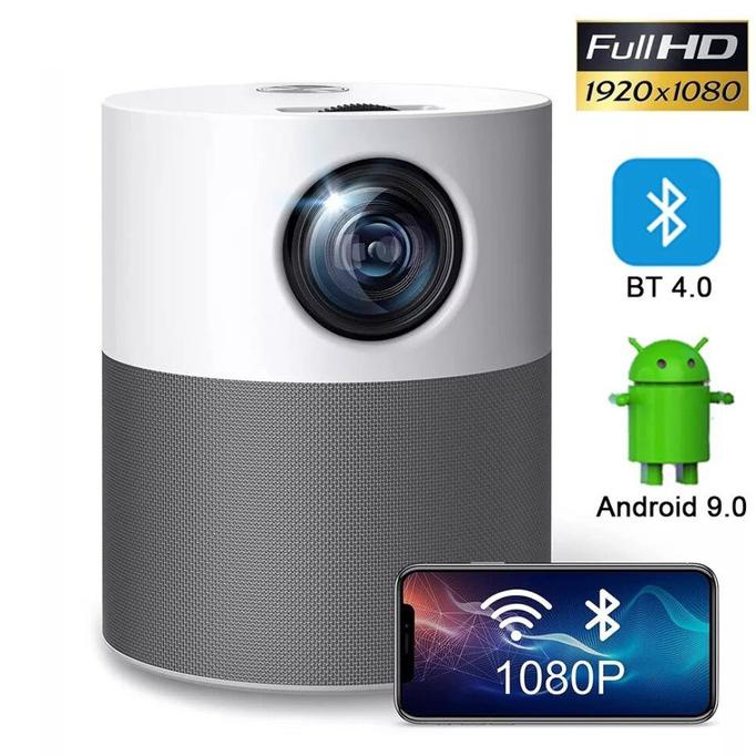 Proyektor Mini Smart Projector Android 9 1080P Streethuupsstore