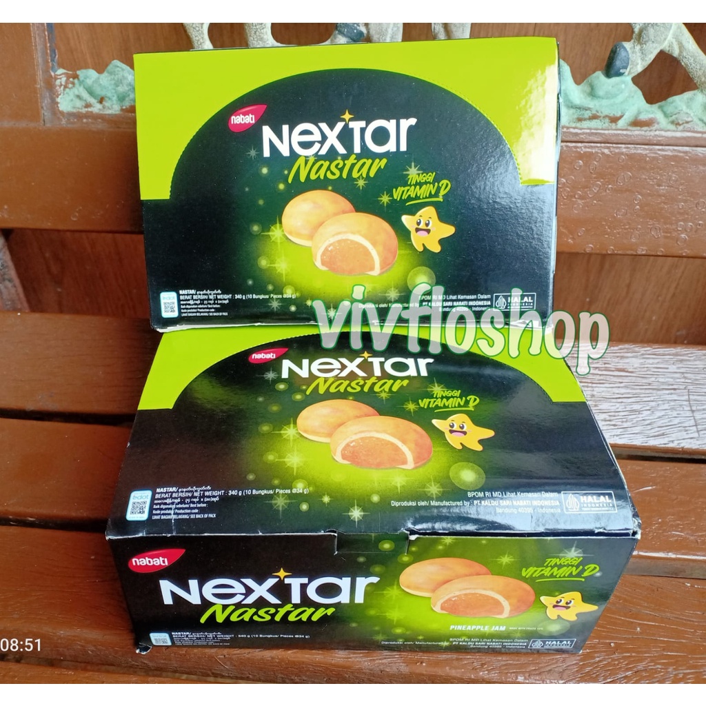 

Grosir & Eceran Biskuit Nextar (Nanas/ Brownies) Kemasan Box (10 x 42 gr)