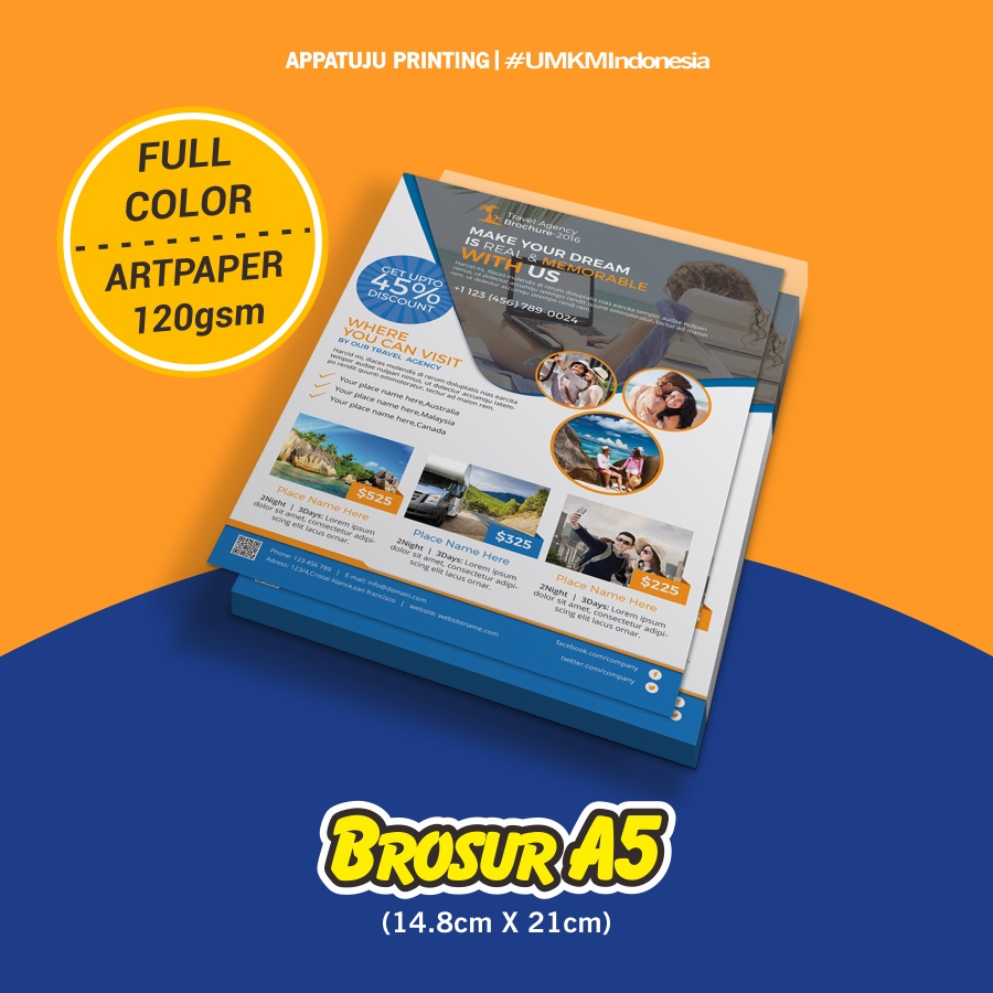 

Brosur, Flyer, Leaflet | Full Color