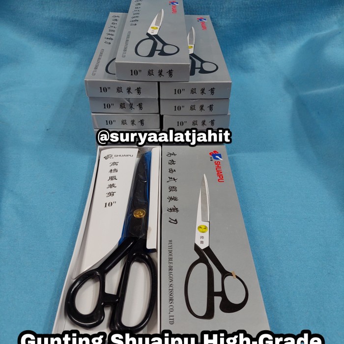 

Scissor Gunting Shuaipu High-Grade 10"(25Cm) 1Karton 60Pcs