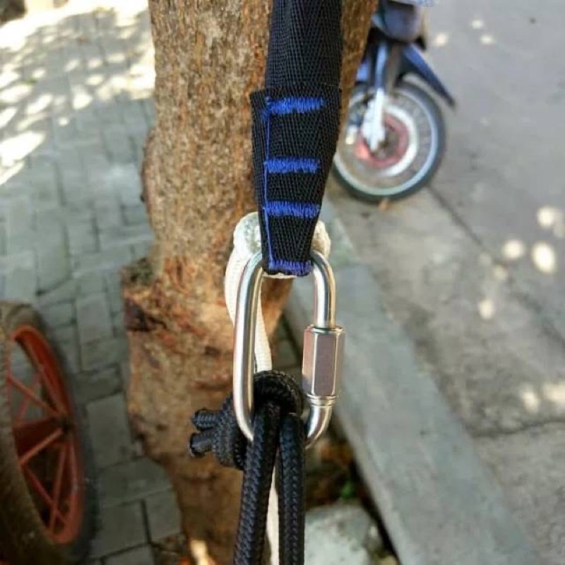 carabinner rapid mini mailon radipe stainless steeal 6mm baja