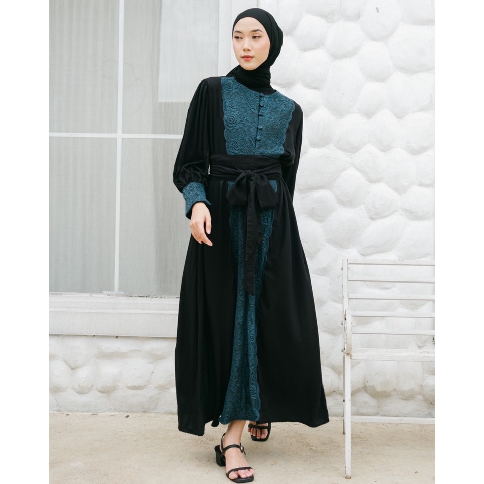 Myrubylicious ZEHRA MAXI DRESS  | DRESS | DRESS WANIRA | DRESS BROCADE | BAJU MUSLIMAH