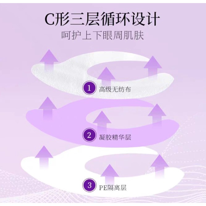 Veze Masker Mata Hidrogel Kolagen 2,7gram