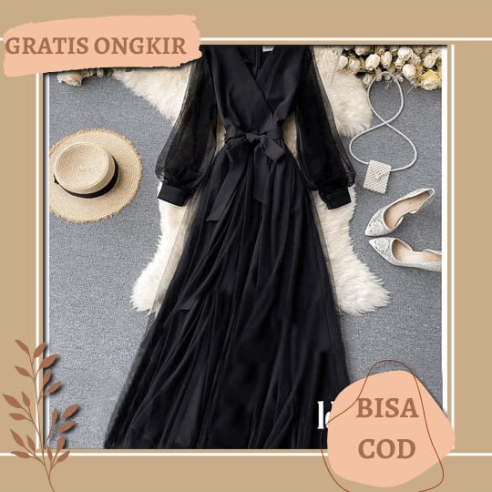 Gamis Syar'I Free Hijab Annur Gamis Wanita Dewasa Terbaru 2023 Elegan Gamis Remaja Kekinian Viral Ga