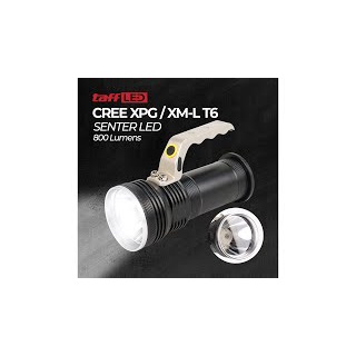SportStationOutlet TaffLED Cheng Ming Senter LED Cree XPG / XM-L T6 800 Lumens - 3405 - Black