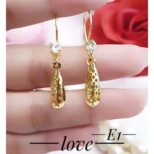 Anting Xuping Tetes Gold Emas 24K Perhiasan Wanita 1503a6