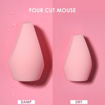 NIK - FOCALLURE Beauty Blender Series FA136 | Make Up Sponge | Alat Make Up | OFT Makeup Bebas Latex Foundation blender