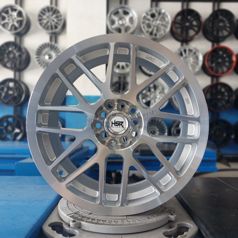 Velg Mobil Ring 17 Baut 5 HSR RAI S1 PCD 5X100, 5X114 Cocok Buat Altis, Sienta, Innova