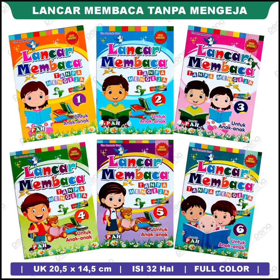 Lancar Membaca Tanpa Mengeja (HVS)