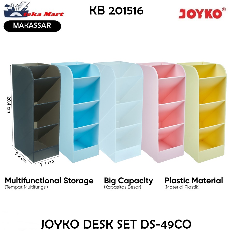 

[PCS] JOYKO DESK SET DS-49CO / TEMPAT PENSIL