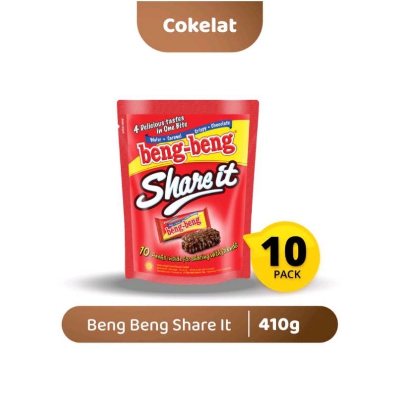 

Beng-beng Share It Pouch 10's & 30's | Beng-beng | Wafer Coklat