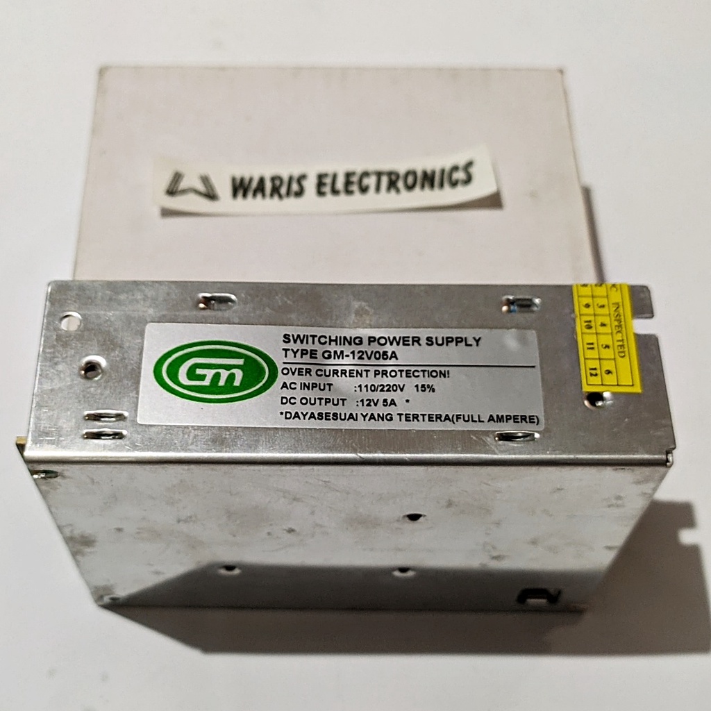 Power Supply Power Switching 12 V 5 A Murni GM