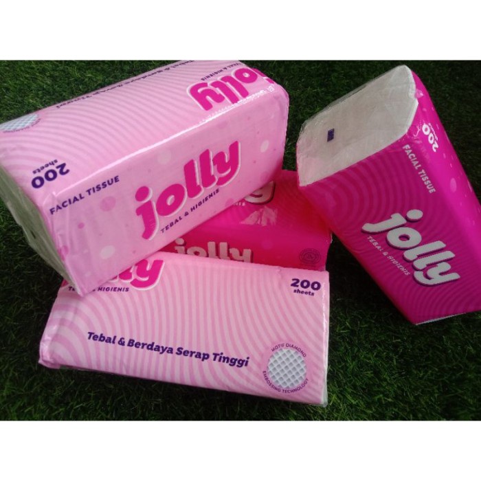 paket 4pcs tisu facial jolly 200sheet lembu