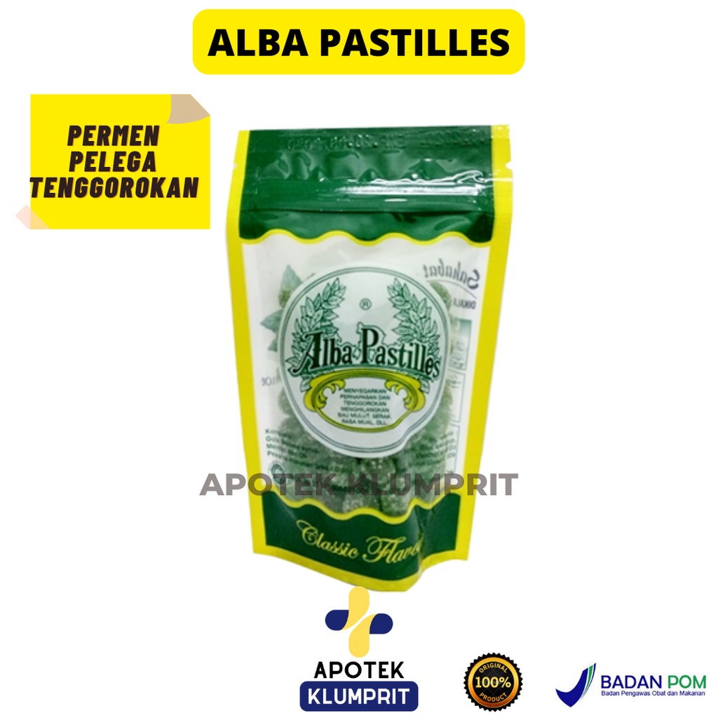 

ALBA PASTILLES / PERMEN / pelega tenggorokan