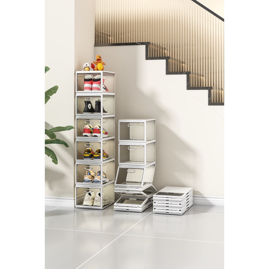 RAK SEPATU PORTABLE SUSUN PREMIUM - INSTANT PORTABLE SHOE RACK