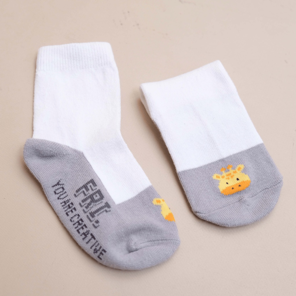 Harlow Kids Dirty Sock - Comfy Kids Sock - Kaos Kaki Anak 1-8 tahun