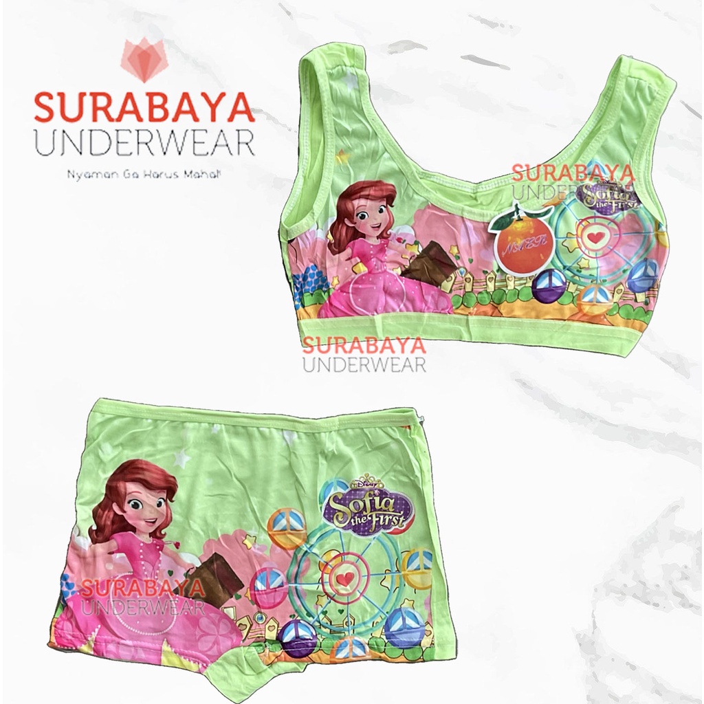 SETELAN DALAMAN ANAK: MINISET + BOXER ANAK PEREMPUAN