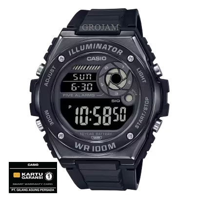 CASIO MWD-100HB-1B MWD 100HB 1B ORIGINAL GARANSI RESMI