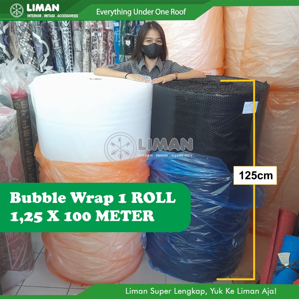 Bubble Wrap 1Roll 100 Meter (SHOPEE INSTANT/GOSEND/GRAB JOGJA)