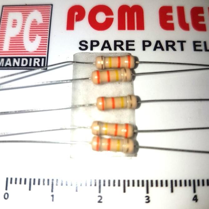 (20 pcs) Resistor 0,50 1/2 W 330KiloOhm 330KR pcmelektr812 Segera Dapatkan