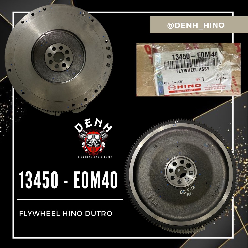 13450 - E0M40 Flywheel Hino Dutro