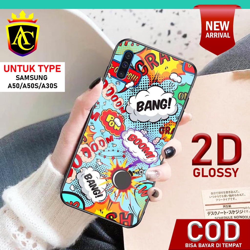 Case Samsung A50 A50S A30S Casing Samsung A30S A50S A50 Aneka Case [Grafity] Case Glossy Case Aesthe