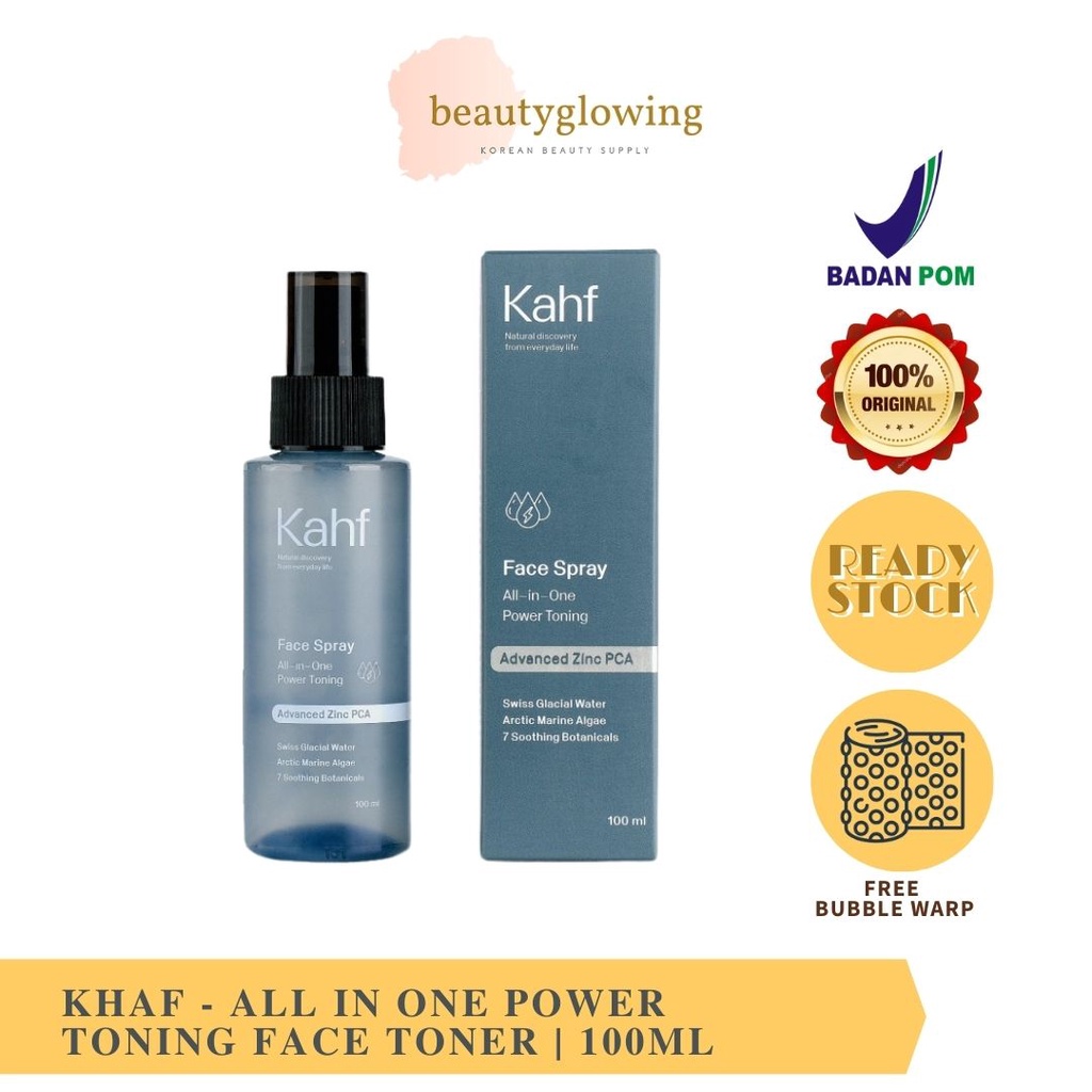 KAHF All-in-One Power Toning Face Spray 100 ml / TONER PRIA