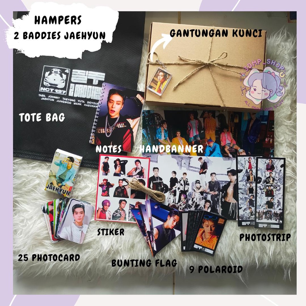 hampers nct 127 all member baddies