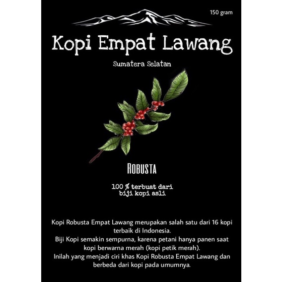 

Kopi Empat Lawang
