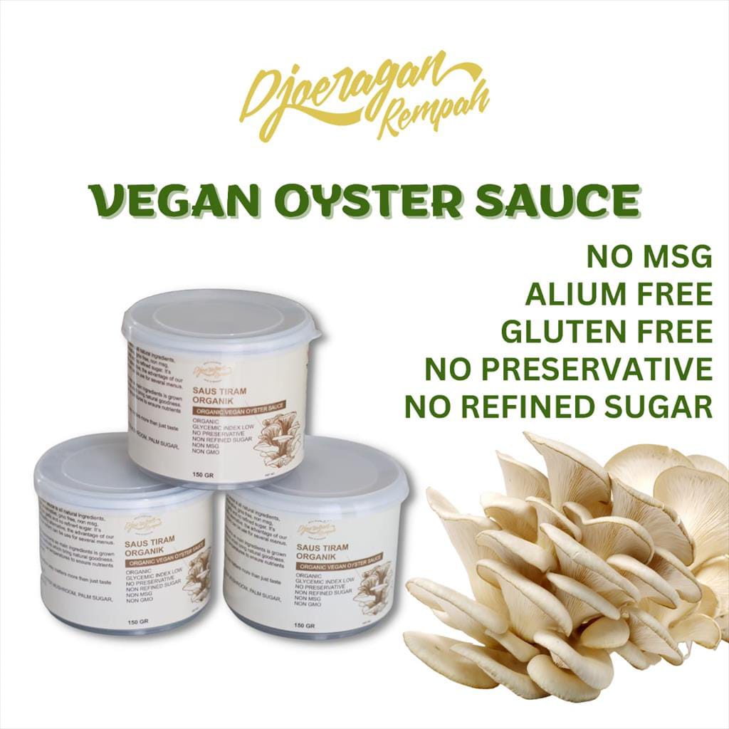 

Saus Tiram Organik Vegan 150g Tanpa MSG - Djoeragan Rempah