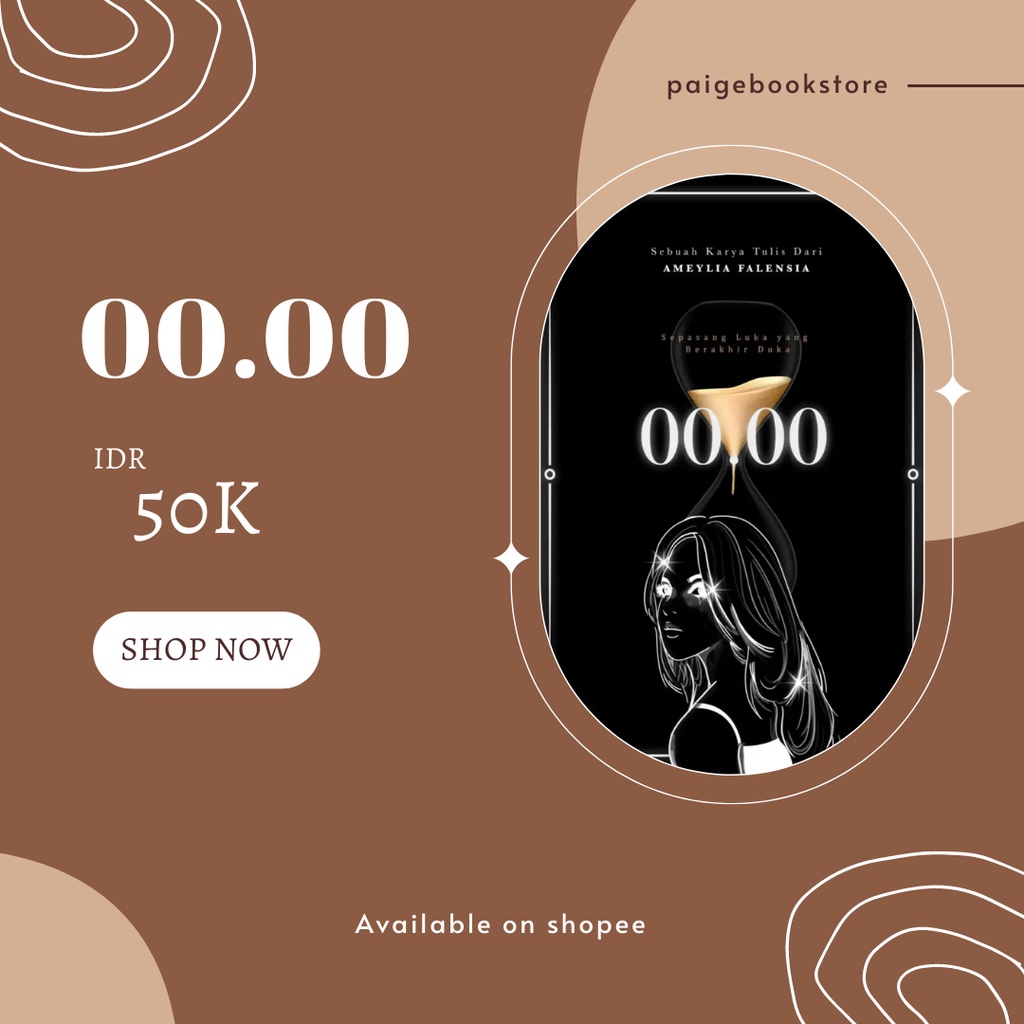 Novel 00.00 murah karya Ameylia Falensia