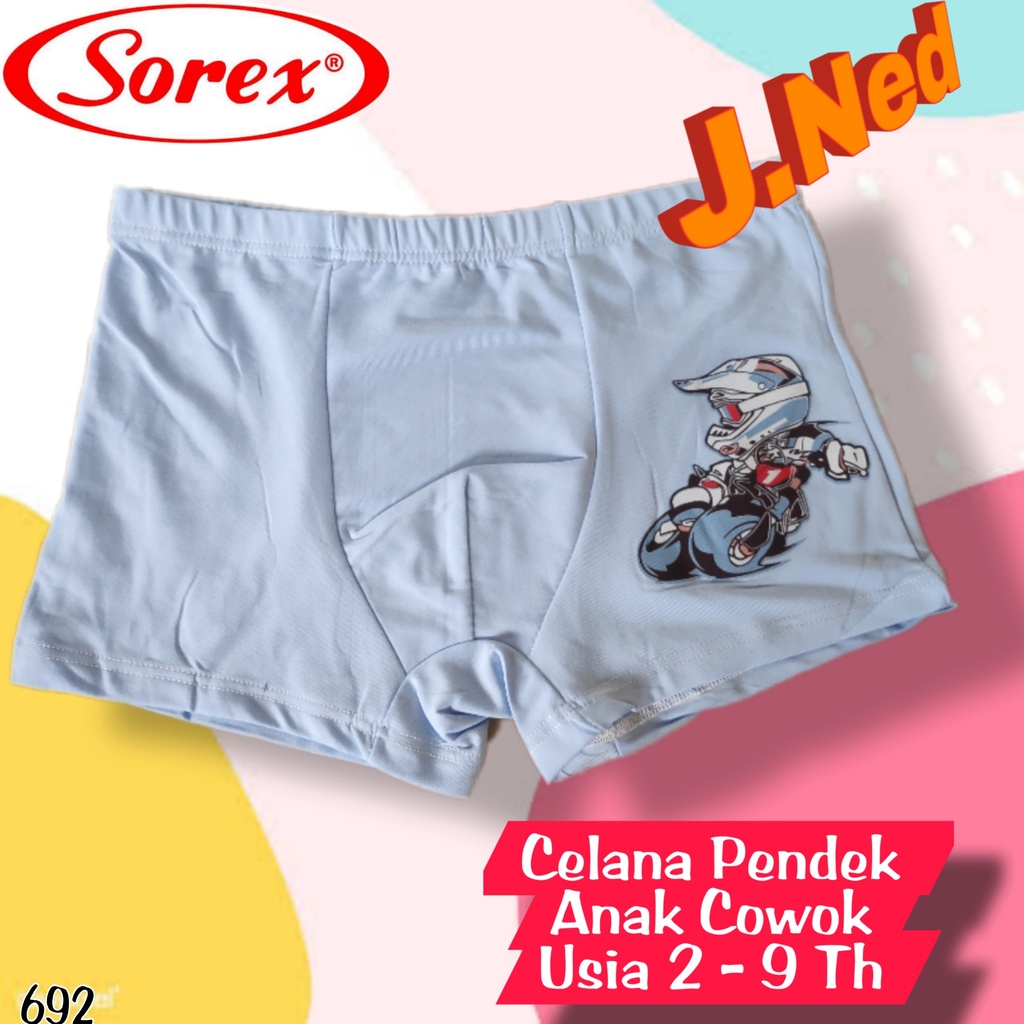 J692 | CD BOXER ANAK PRIA SOREX TM751 | SOREX KIDS PRIA | CELANA DALAM ANAK