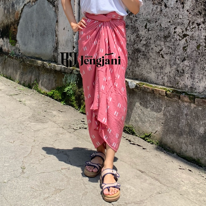 Rok Lilit Batik Jumputan Shibori Juminten Ori Handmade