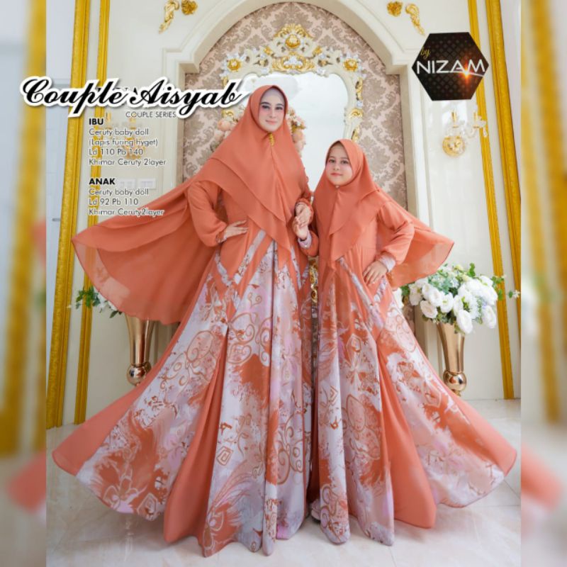 COUPLE AISYAH BY NIZAM (LD110) IBU DAN ANAK