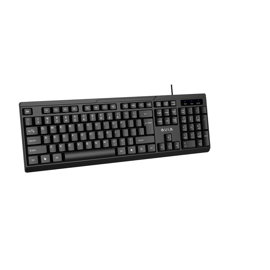 Keyboard Gaming Aula AK205 Membrane Wired - AULA AK205 Wired Keyboard