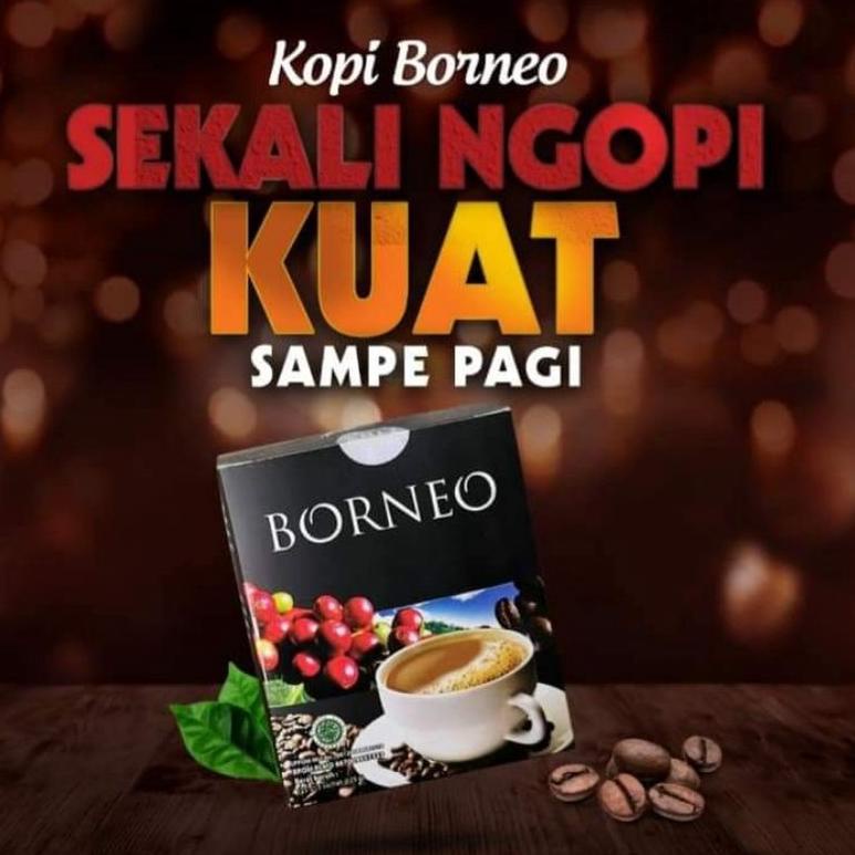 

☛ Tunggu apalagi Kopi Borneo 1bok isi 5sachet Top Seller