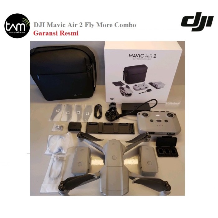 Drone Dji Mavic Air 2 Fly More Combo Garansi Resmi 100% Original