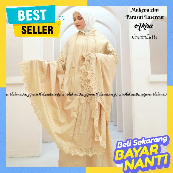 Syadzilah - Mukena Terusan Dewasa Shireen Mukena Dewasa Jumbo Terbaru 2022 Bahan Adem Gmd- Mukena 2I