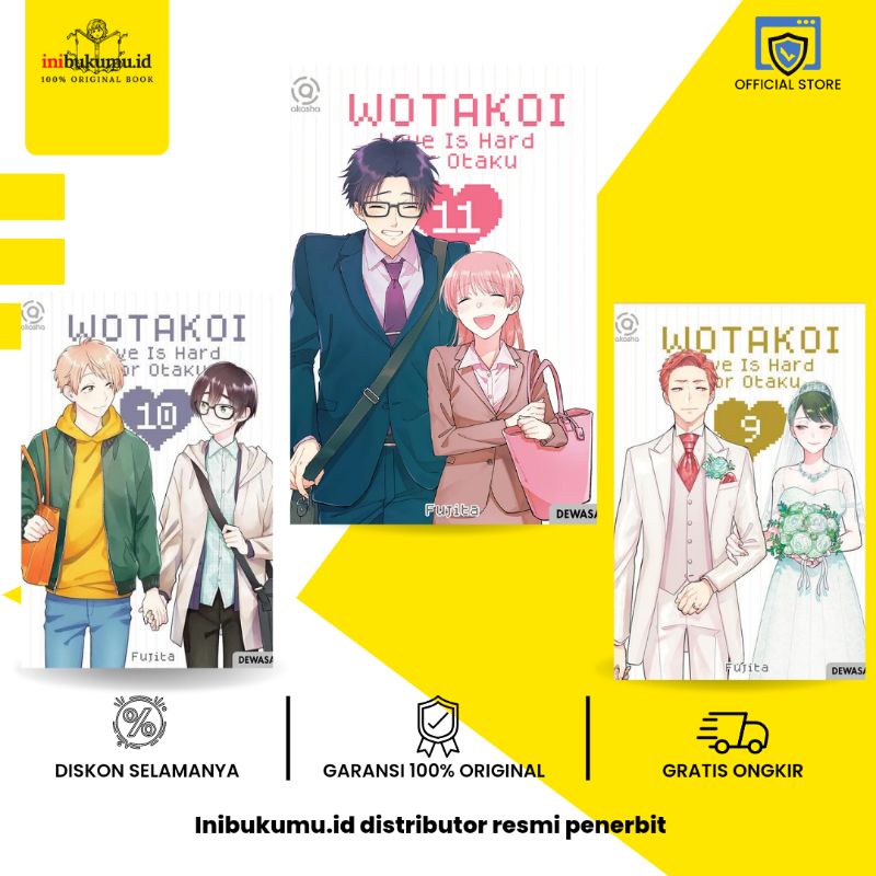 AKASHA : Wotakoi : Love is Hard for Otaku 11/10/9/8/7/6/5/4/3/2/1