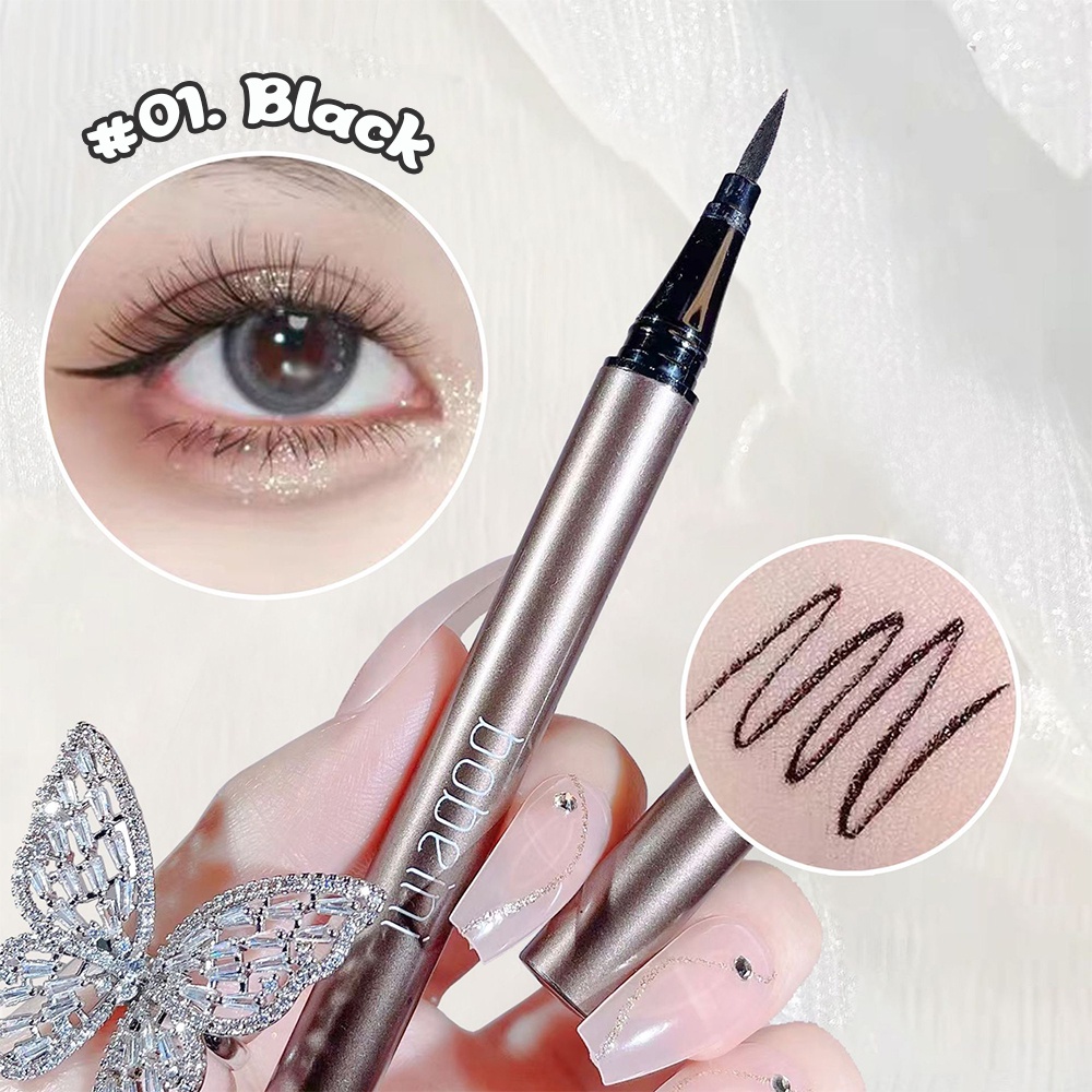 MSY Pena Eyeliner Waterproof Makeup/Liquid Eyeliner tahan air Long Lasting/Ujung Pena Lancip/Cepat Kering