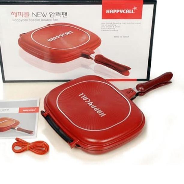 ❅ HAPPYCALL Double Pan /HAPPYCALL Grill 32 CM ♩
