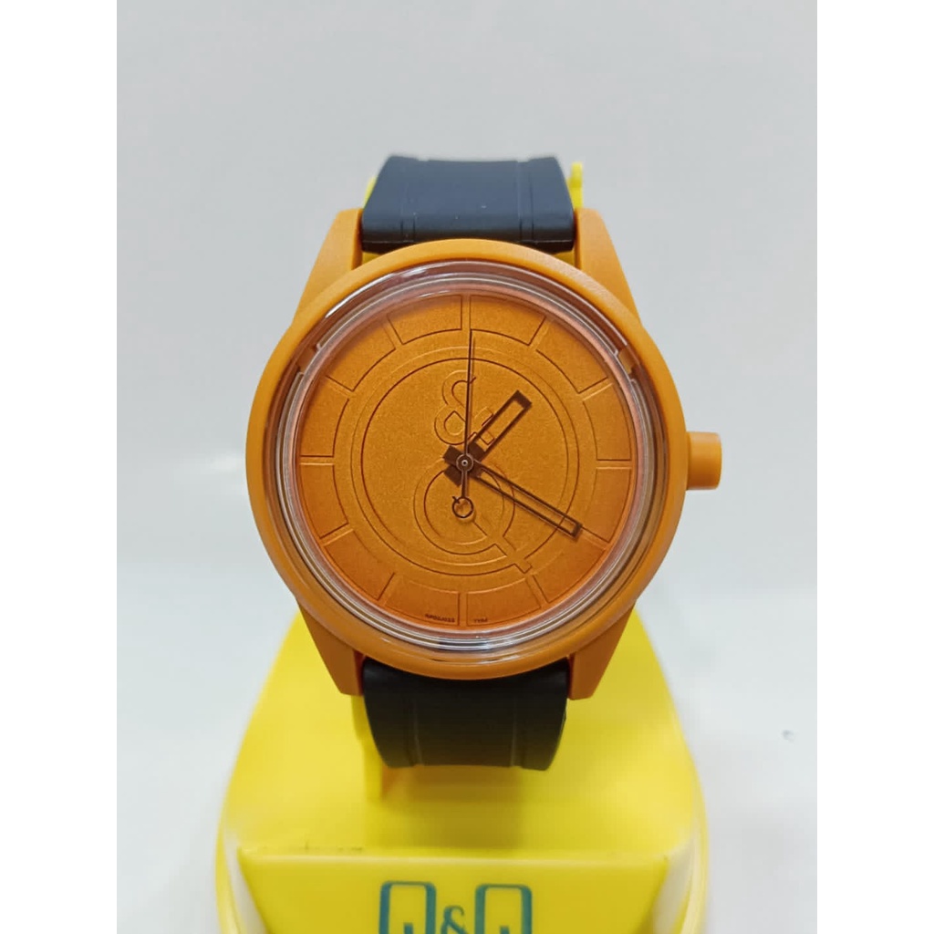 Jam Tangan Wanita Stylist Casual Karet Rubber Original Q&amp;Q QnQ QQ Smile Solar RP00 Series