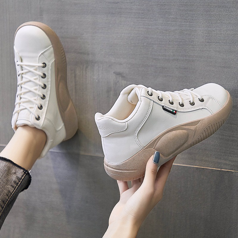 DENDEN Sepatu Boots Wanita Sneakers Import