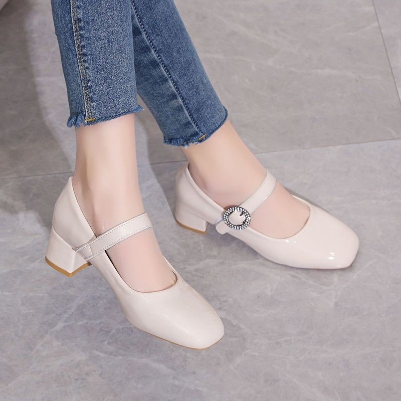 RYX - Jasmine Pendant Sepatu Mary Jane Slip-On Wanita Fashion Casual / Jalan Jalan  - Import Ori