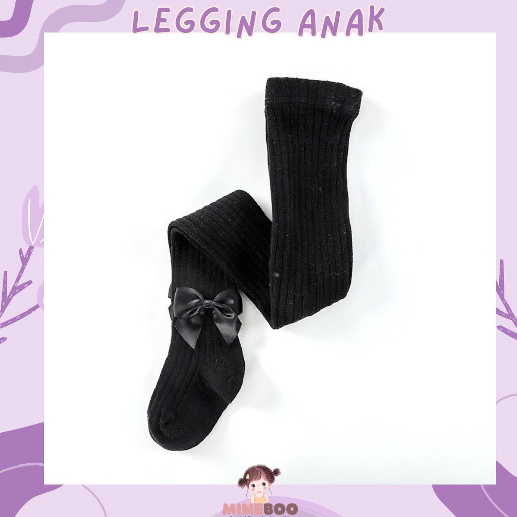 mineboo - LEGGING NICHIE Legging tutup kaki bayi /legging bayi import motif pita lucu