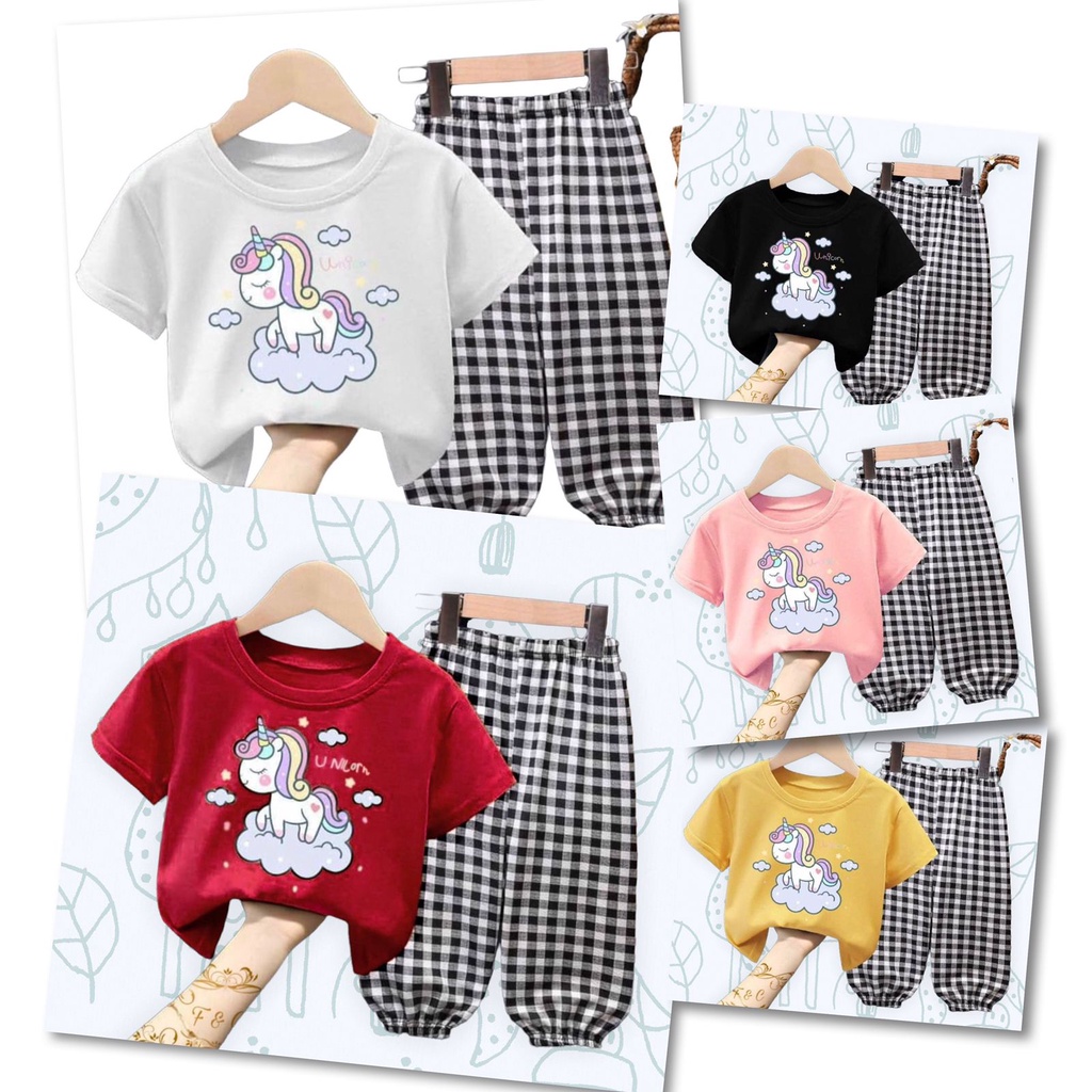 Baju Setelan Anak Perempuan 2-5 Tahun DIJAMIN FOTO ASLI Set Anak Perempuan Baju Setelan Anak Perempu