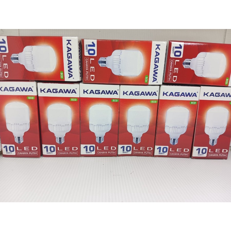 Lampu LED KAGAWA ECO Capsule 10 watt cahaya putih Bohlam LED 10w